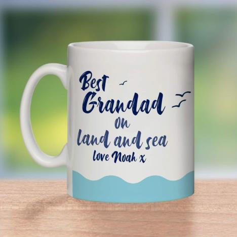 Personalised Peppa Pig Best Grandad Mug & Coaster Extra Image 2